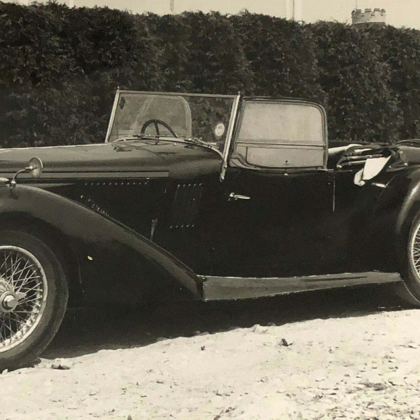 Vintage Car Photo Photograph Print - Sothebys Auction ? 