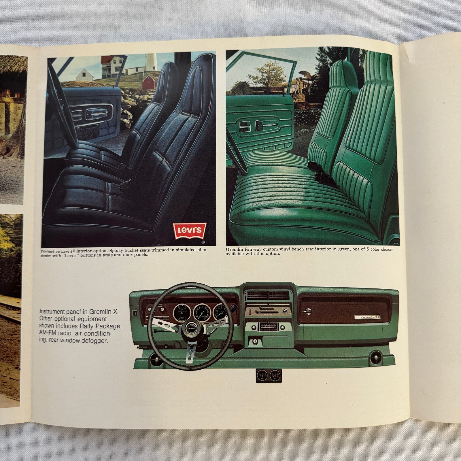 1975 AMC Gremlin Car Sales Brochure Catalog American Motors Gremlin Advertising