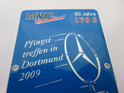 2009 Mercedes Benz MVC 170S 60 Jahre Pfingst Treffen in Dortmund Car Badge 170 S