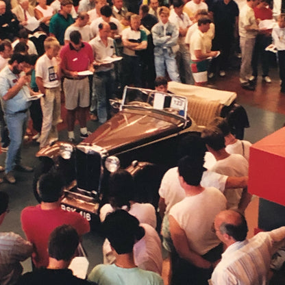 Vintage 1949 MG TC Car at Auction Photo Photograph Print 