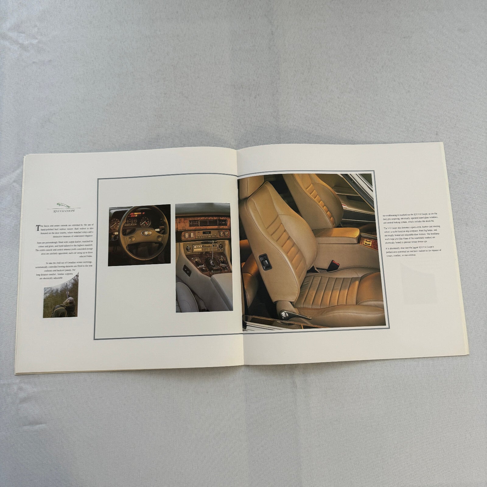 Jaguar XJ-S V12 Car Sales Brochure Catalog Advertising Coupe Convertible