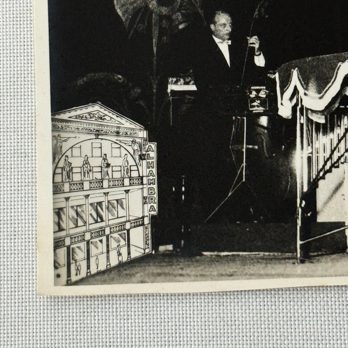 Vintage Circus Rollerskating Roller Skate Act Photo Photograph Lauren and Angelo