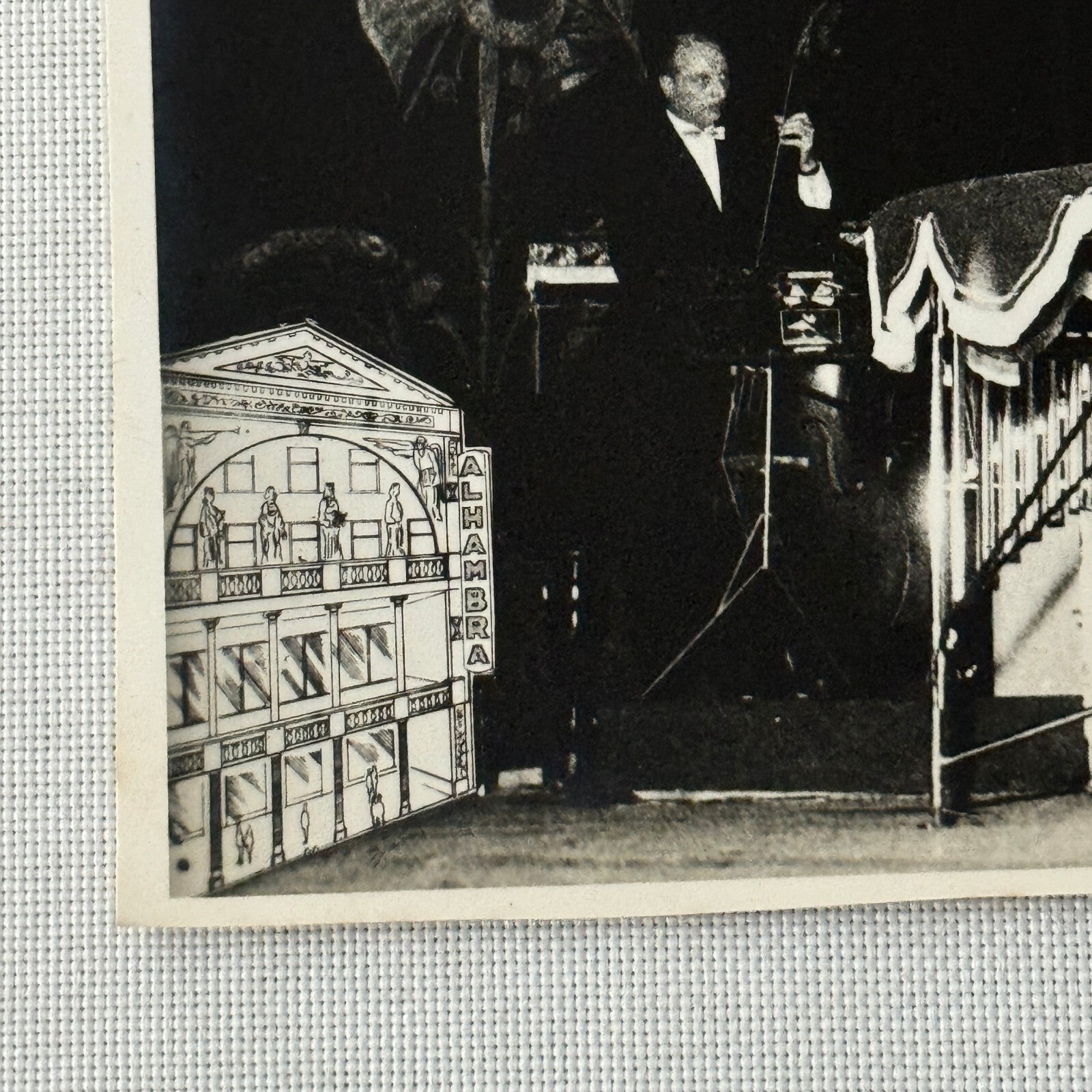 Vintage Circus Rollerskating Roller Skate Act Photo Photograph Lauren and Angelo