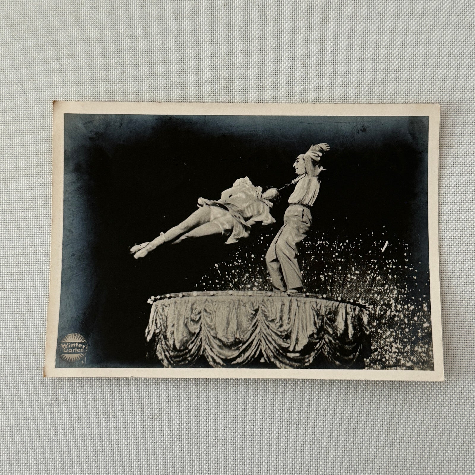 Vintage Circus Rollerskating Roller Skate Act Photo Photograph The Rolling Stars
