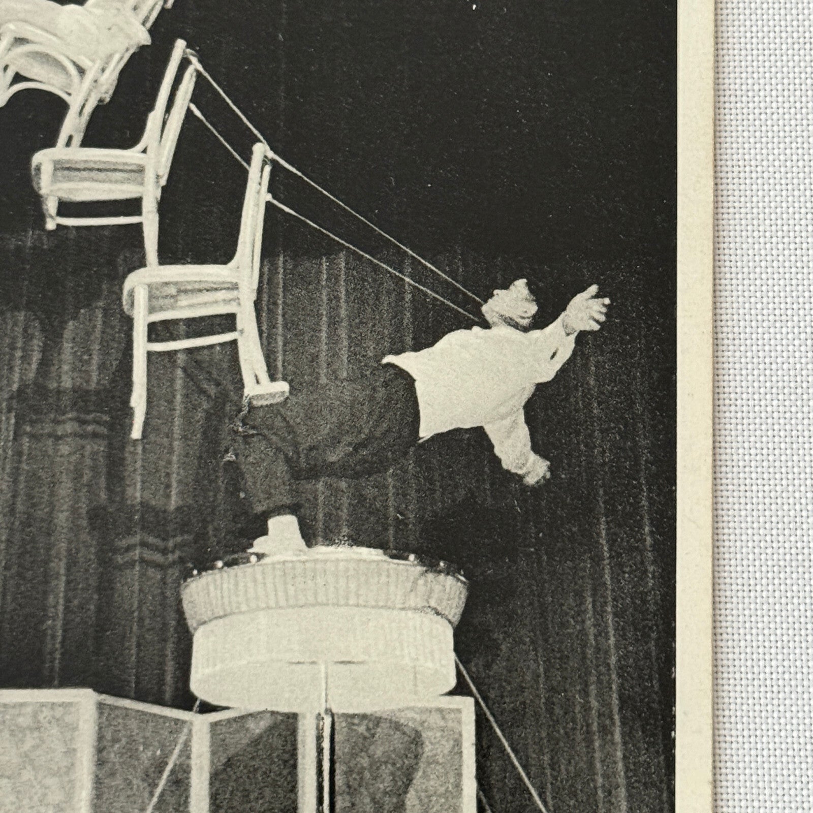 Vintage Circus Acrobat Balancing Act Postcard Lilian Ariston Company Berlin