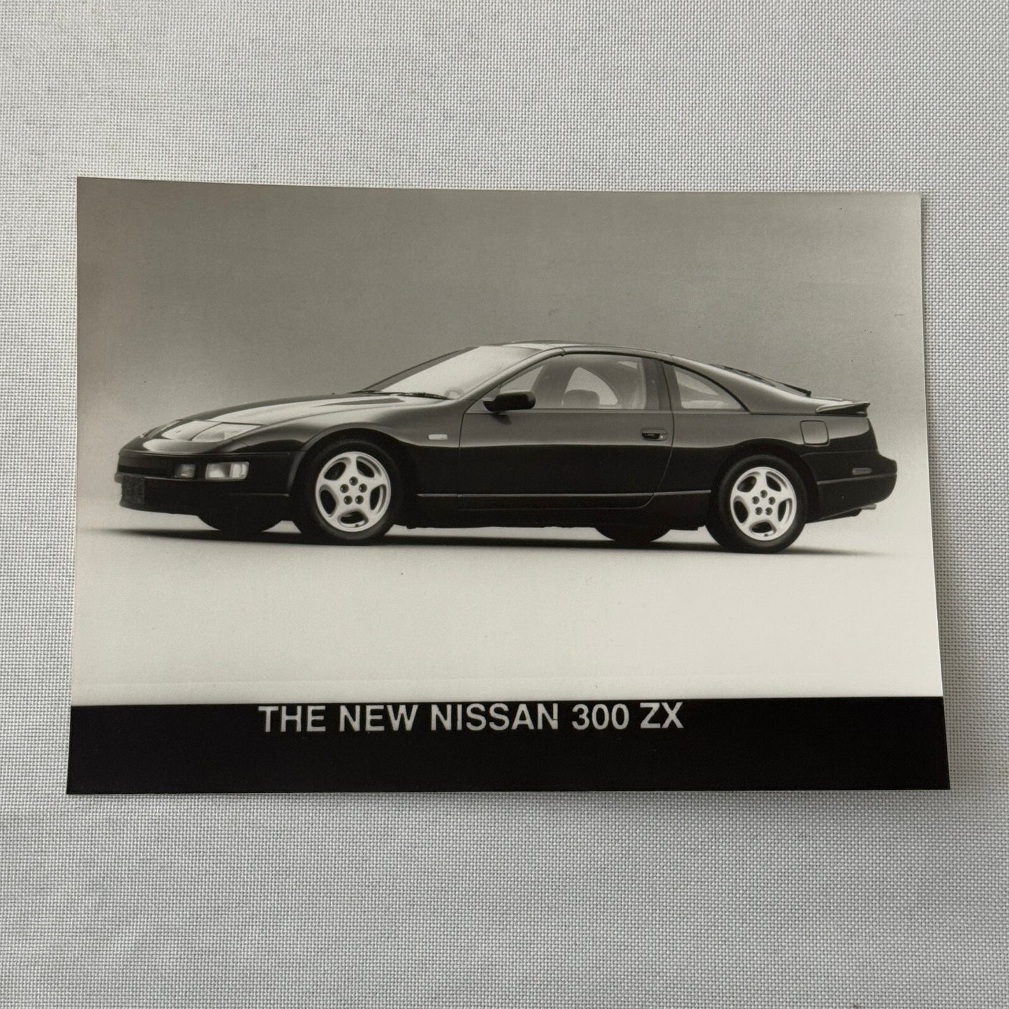 Nissan 300ZX Car Factory Press Photo Photograph 300 ZX