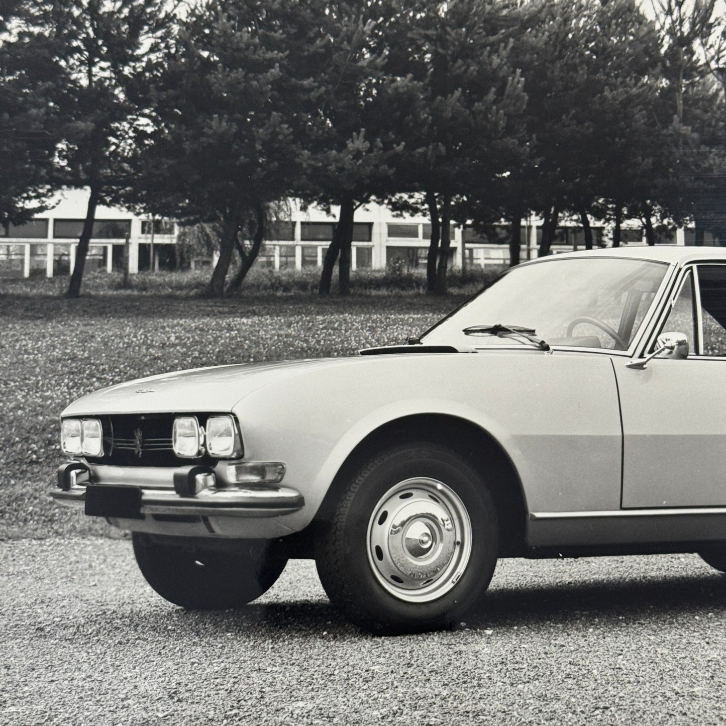 1973 Peugeot 504 Coupe Factory Press Photo Photograph Vintage