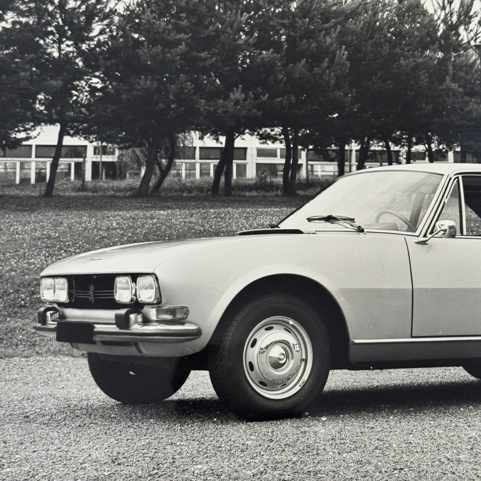 1973 Peugeot 504 Coupe Factory Press Photo Photograph Vintage