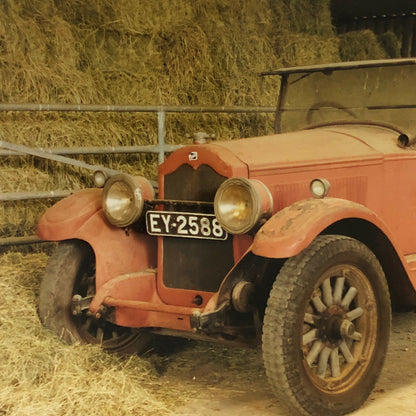 Vintage Buick 30 HP Car Barn Find Car Photo Photograph Print - 1924 1925 ? 