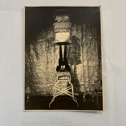 Heinrich Schuhmann Vintage Circus Balancing Act Photo Photograph