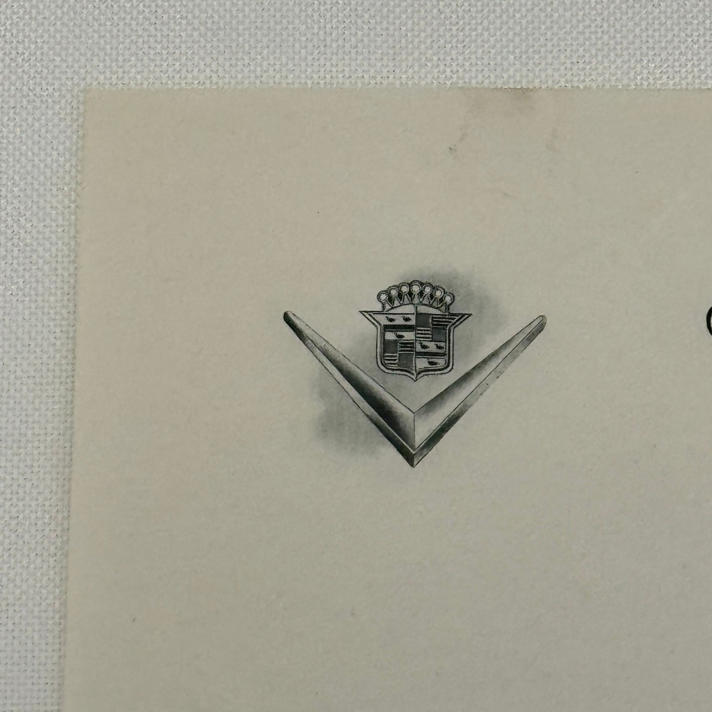 1954 Cadillac Letter Letterhead Vintage Document Signed Public Relations