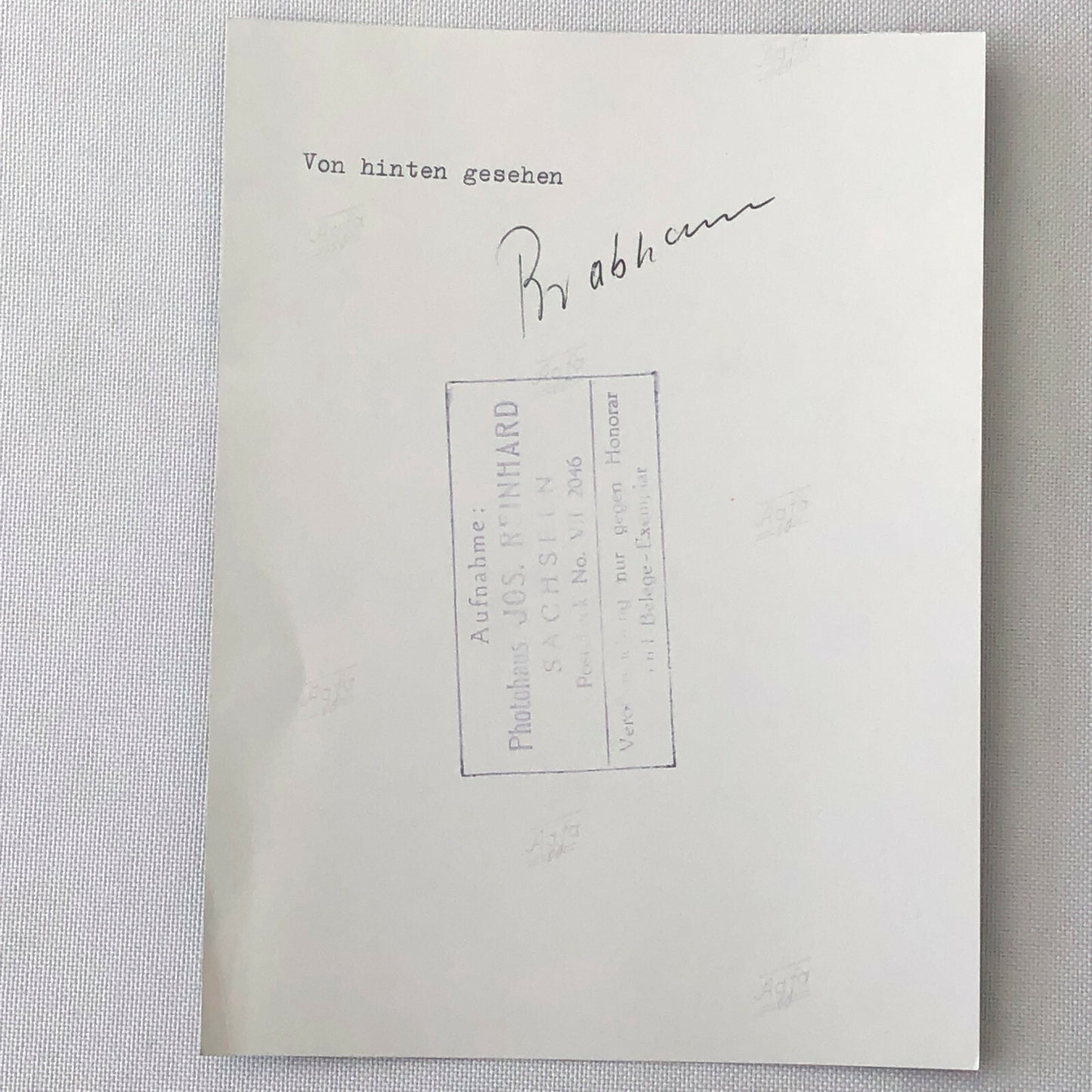 Vintage Jack Brabham Racing Driver with Car Engine Photo Photograph 
