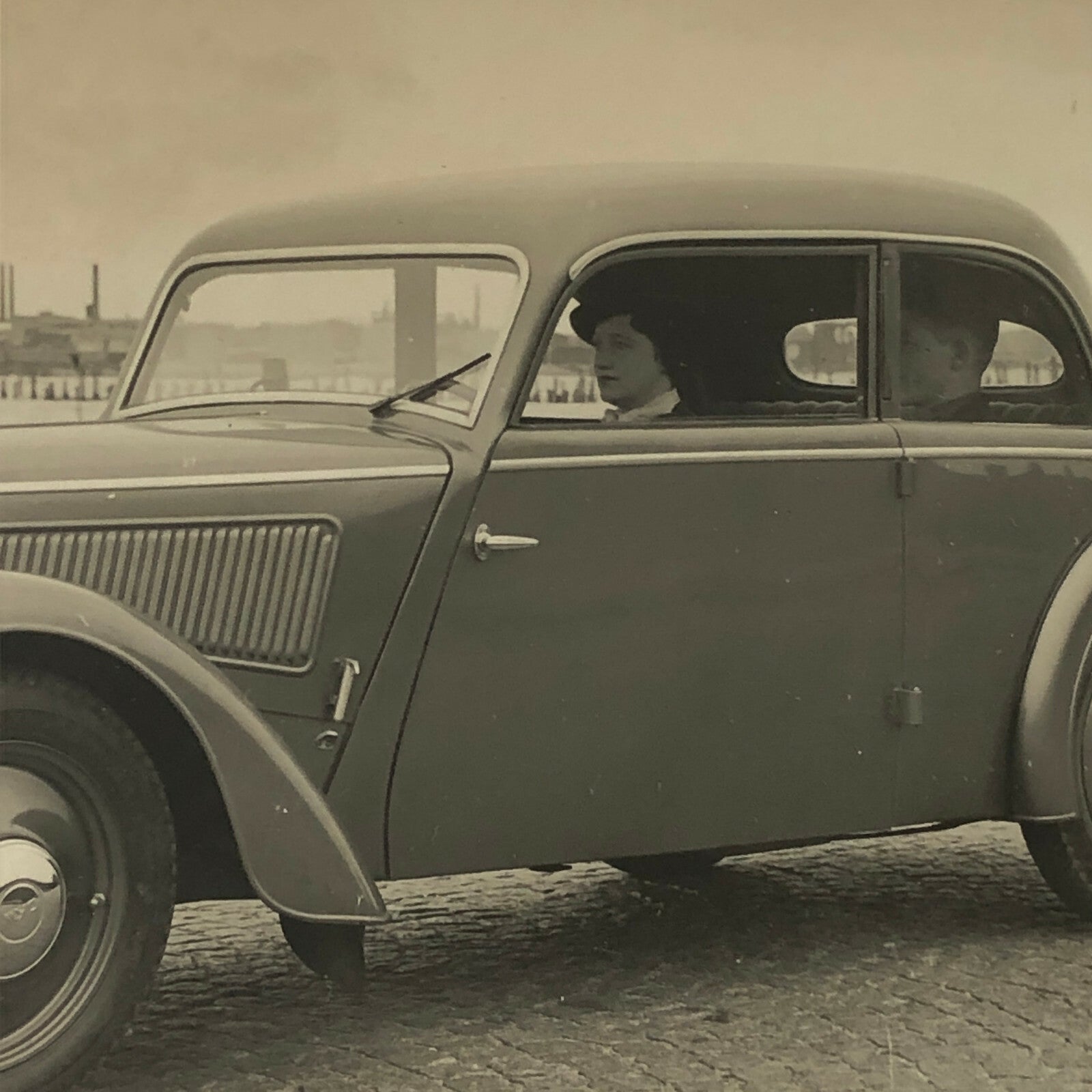 Antique Vintage Auto Union Audi Car Photo Photograph 
