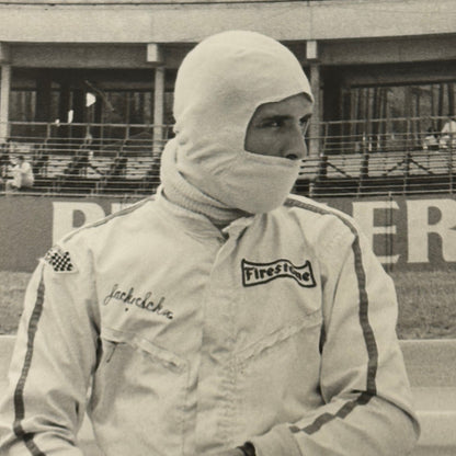 Vintage Racing Photo 1970 German Grand Prix Jacky Ickx Motorsport Photograph