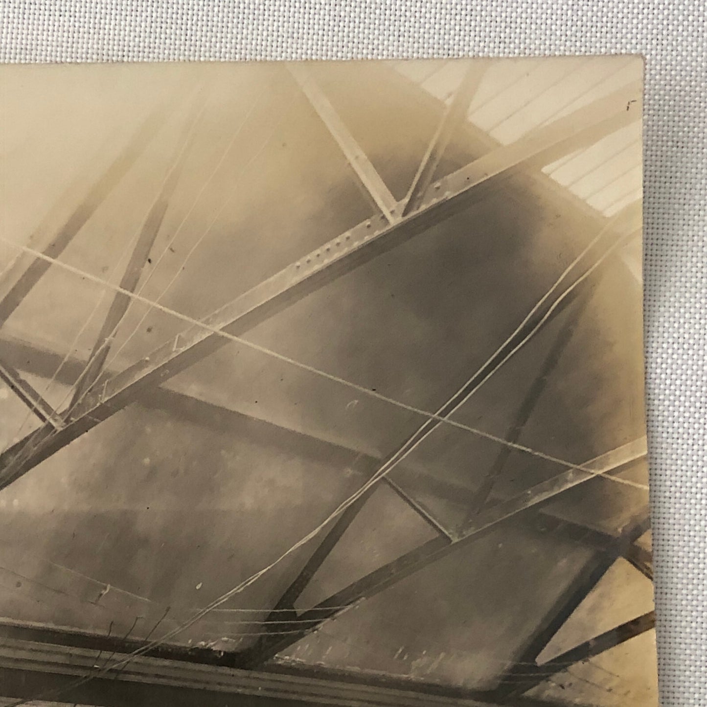 Vintage Montreal Industrial Building Interior Photo Photograph Print