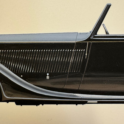 1937 Rolls Royce Phantom II Thrupp & Maberly Car Illustration Art Drawing