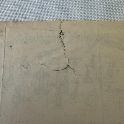 1912 Vintage Receipt Document  James Morrison Brass Manufacturing Company