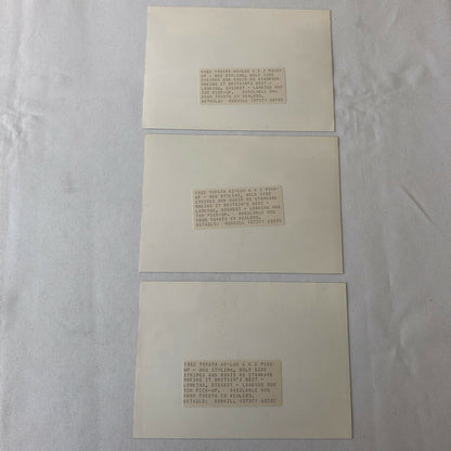 Vintage 1982 Toyota Hilux 4x2 Pickup Truck Press Photo Photograph Lot of 3