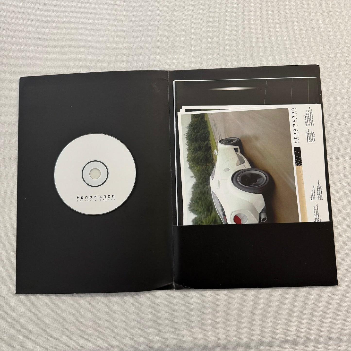 Fenomenon Stratos Concept Car Press Kit Lancia Stratos CD