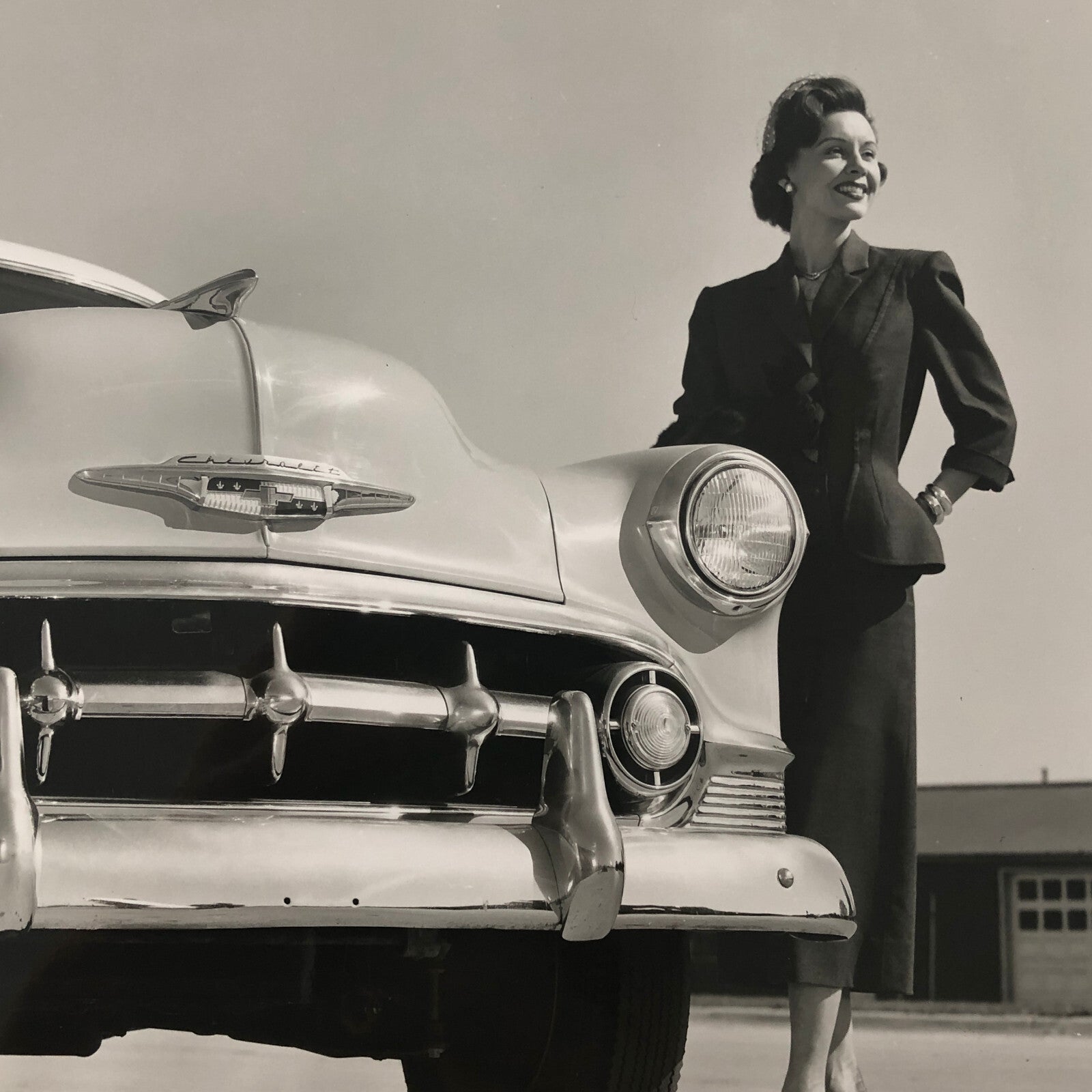 1953 Chevrolet Factory Press Photo Photograph Print