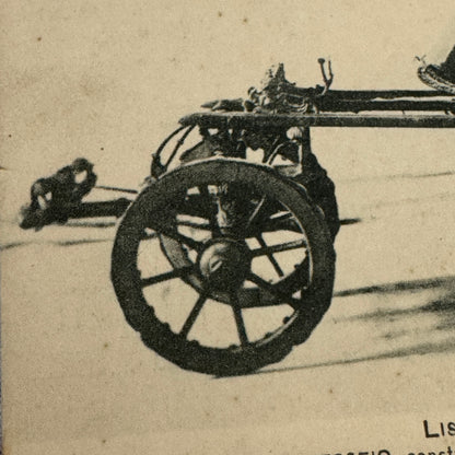 Vintage Postcard Post Card Portugal Portuguese Early Carriage Coach Museum