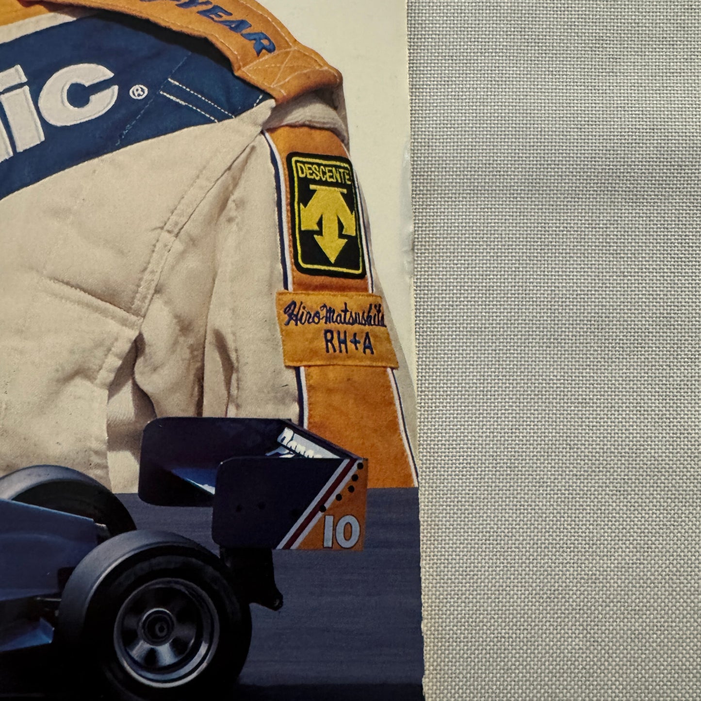 Hiro Matsushita CART Indy Car Racing Driver Press Kit Panasonic Team Vintage