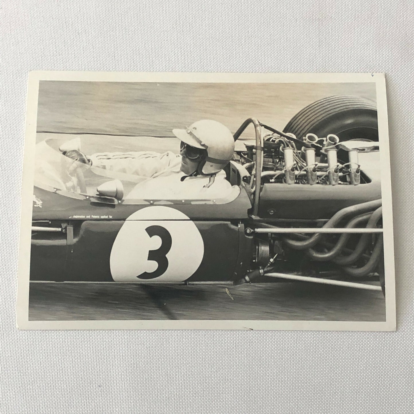 Vintage Racing Photo Photograph Jack Brabham 1966