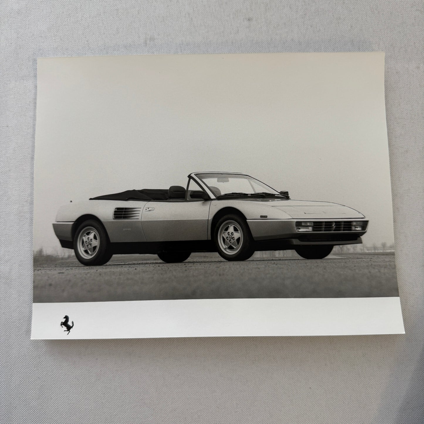 Ferrari Mondial Convertible Car Factory Press Photo Photograph Print