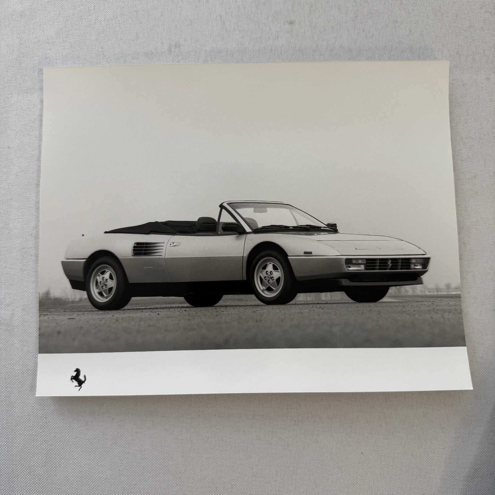 Ferrari Mondial Convertible Car Factory Press Photo Photograph Print