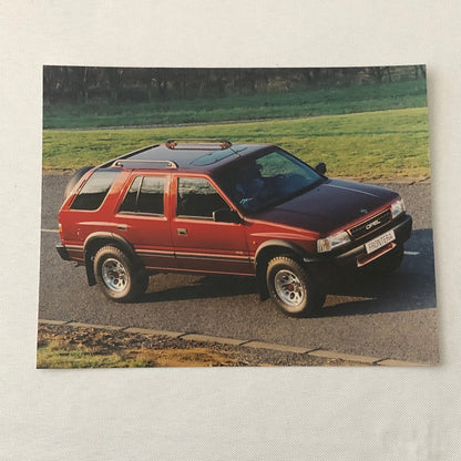 Opel Frontera SUV Truck Factory Press Photo Photograph Lot of 10 Sport +