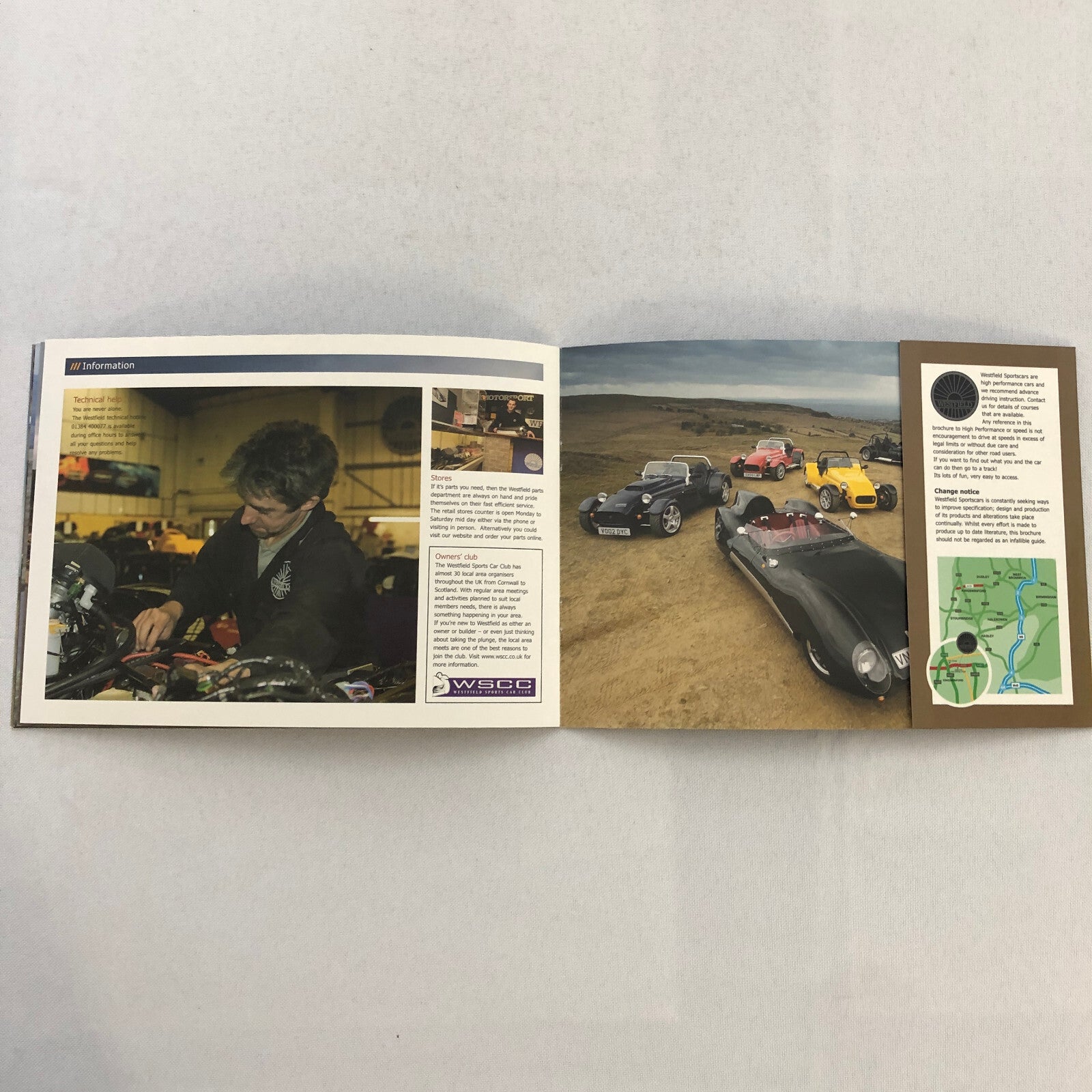 Westfield Sports Car Sales Brochure Catalog Kit Car XI 1600 2000 2000S Megabusa