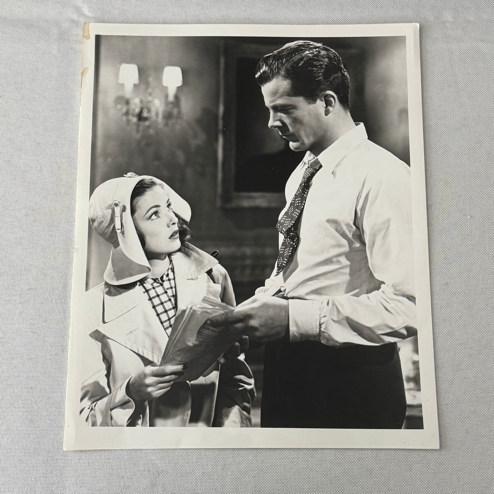 Vintage Movie Still Press Photo Photograph Laura Dana Andrews Gene Tierney