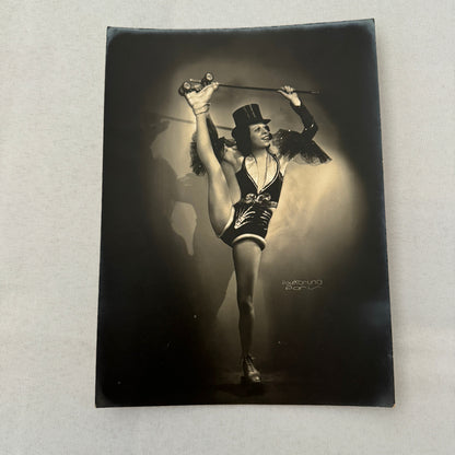 Vintage Circus Rollerskating Roller Skate Act Photo Photograph Lot 2x Carola