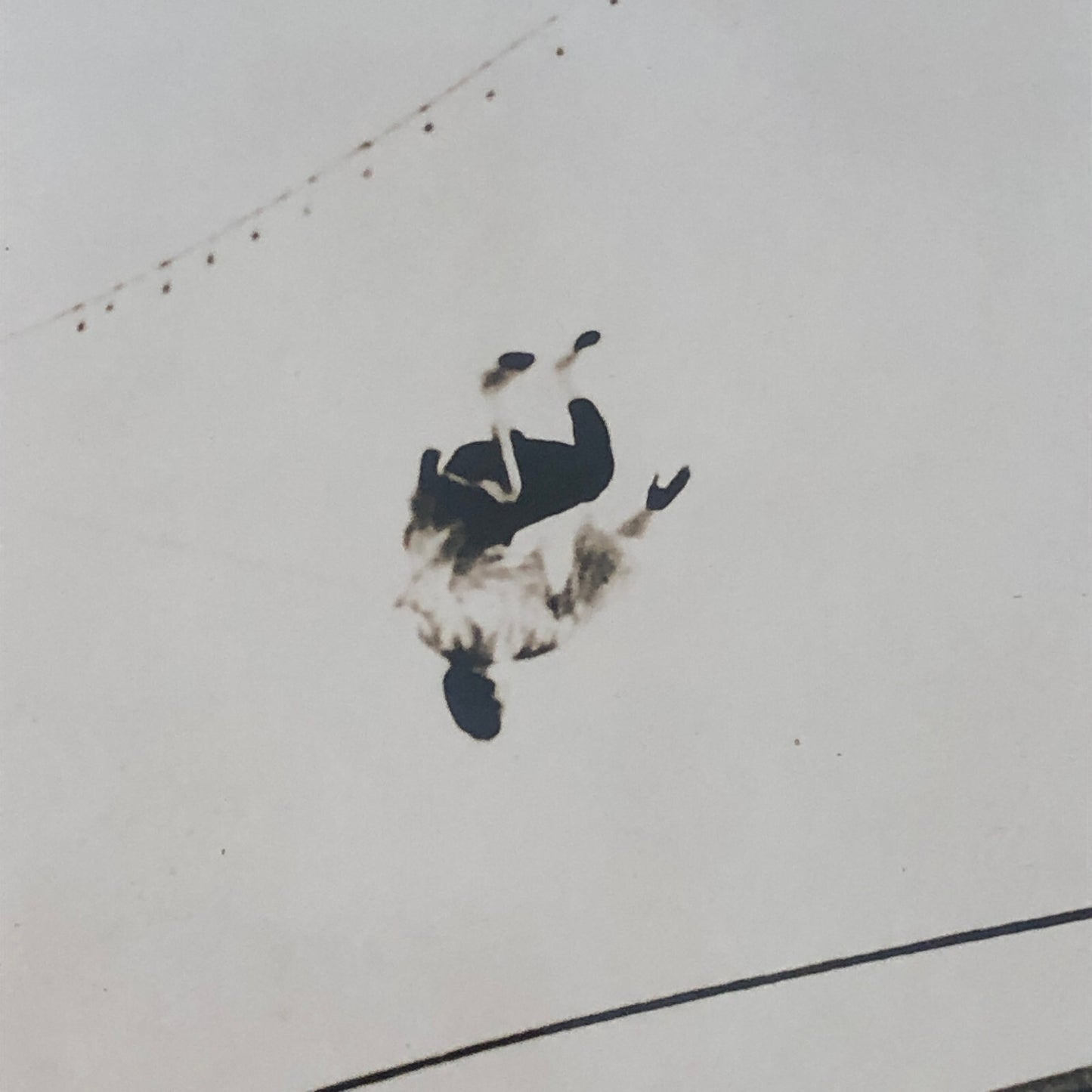 Kannan Bombayo Circus Tightrope Somersault Performer Indian Photo Photograph