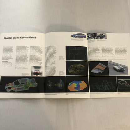 1991 Honda Accord Sedan Car Sales Brochure Catalog GERMAN TEXT European