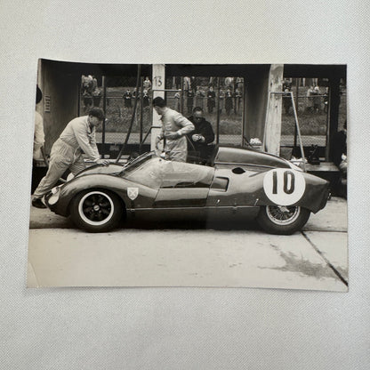 Vintage Ecurie Ecosse Racing Team Car Photo Photograph Print