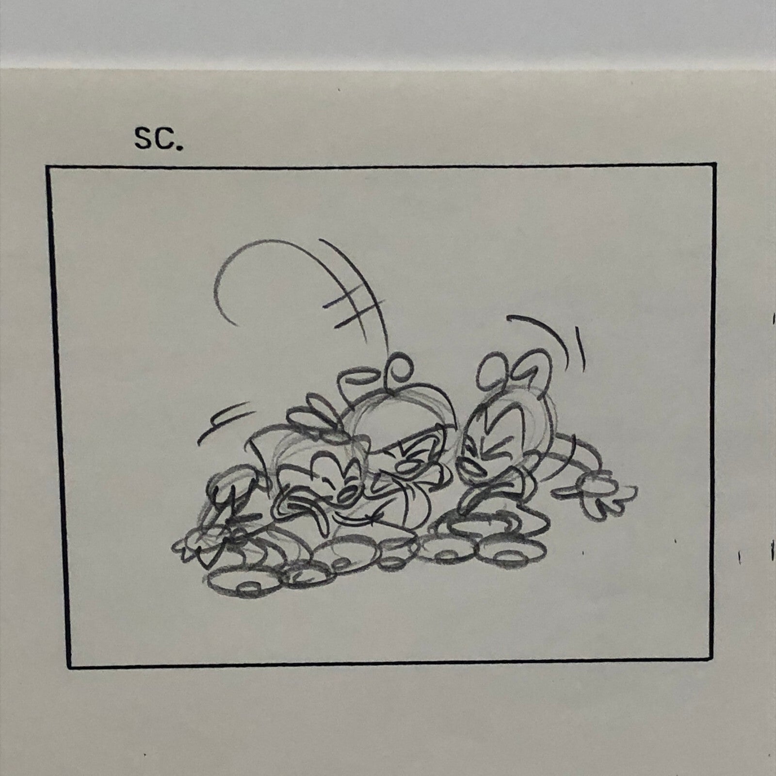 ANIMANIACS Animation Storyboard Illustration Drawing Sketch Story Board Art
