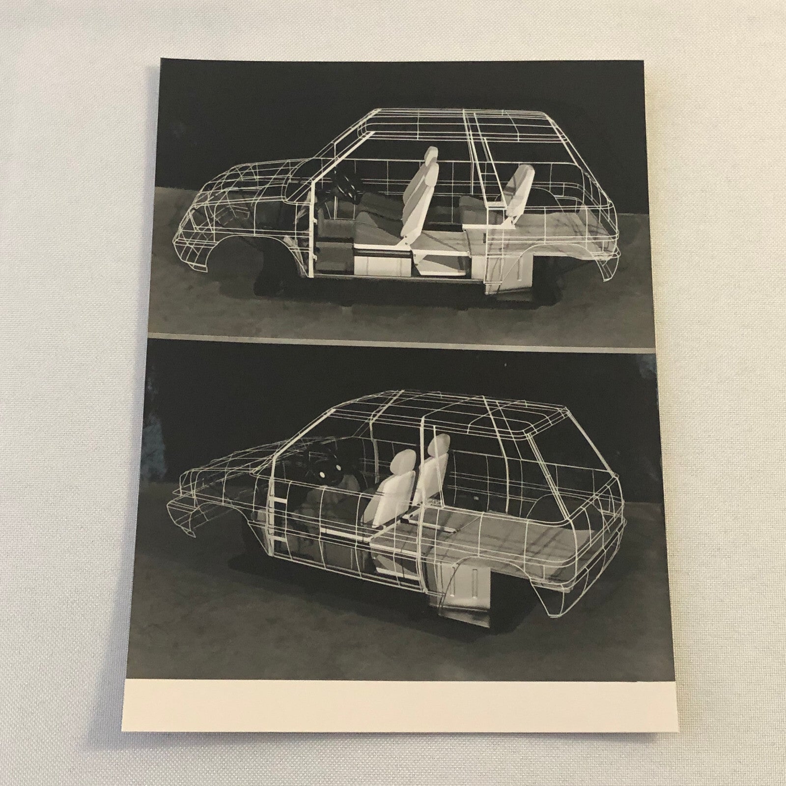 Vintage 1978 Pininfarina Fiat ECOS Concept Car Automobile Photo Lot of 7