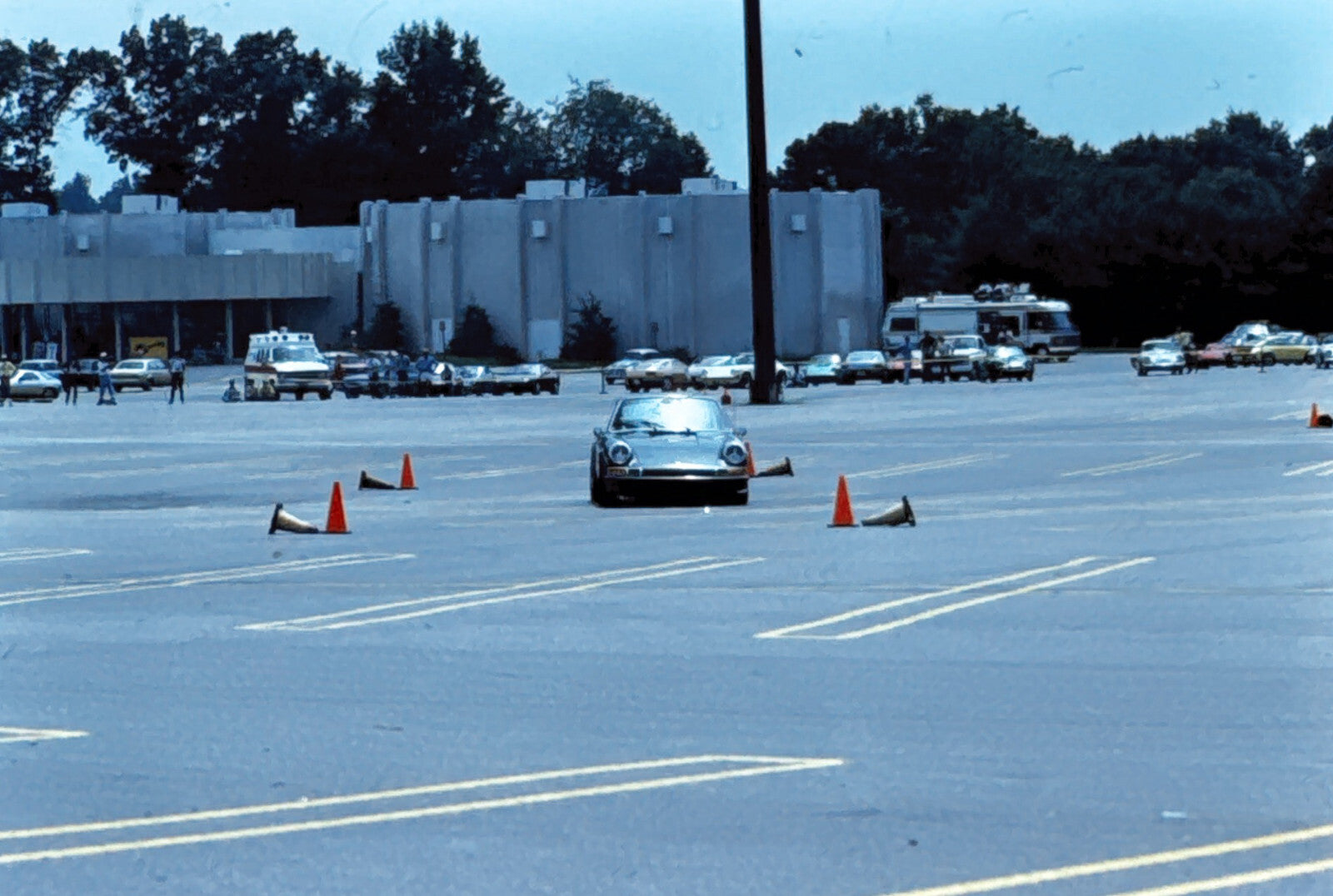 35mm Photo Slide Lot 40+ Porsche Cars Autocross Car Show People Landscape +
