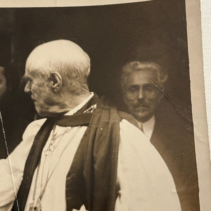 Funeral Service Late Archbishop of Brusa UK Press Photo Photograph Canterbury