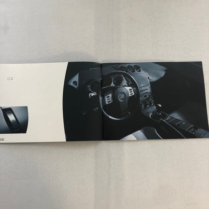 Nissan 350Z 350 Z Car Sales Brochure Catalog GERMAN Text European Market