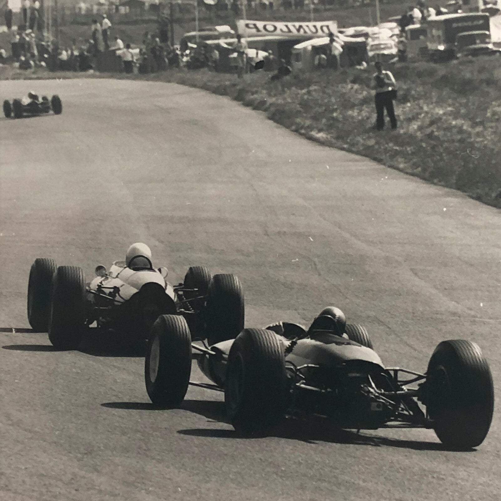 Vintage 1964 Zandvoort Racing Car Photo Photograph Race Image 