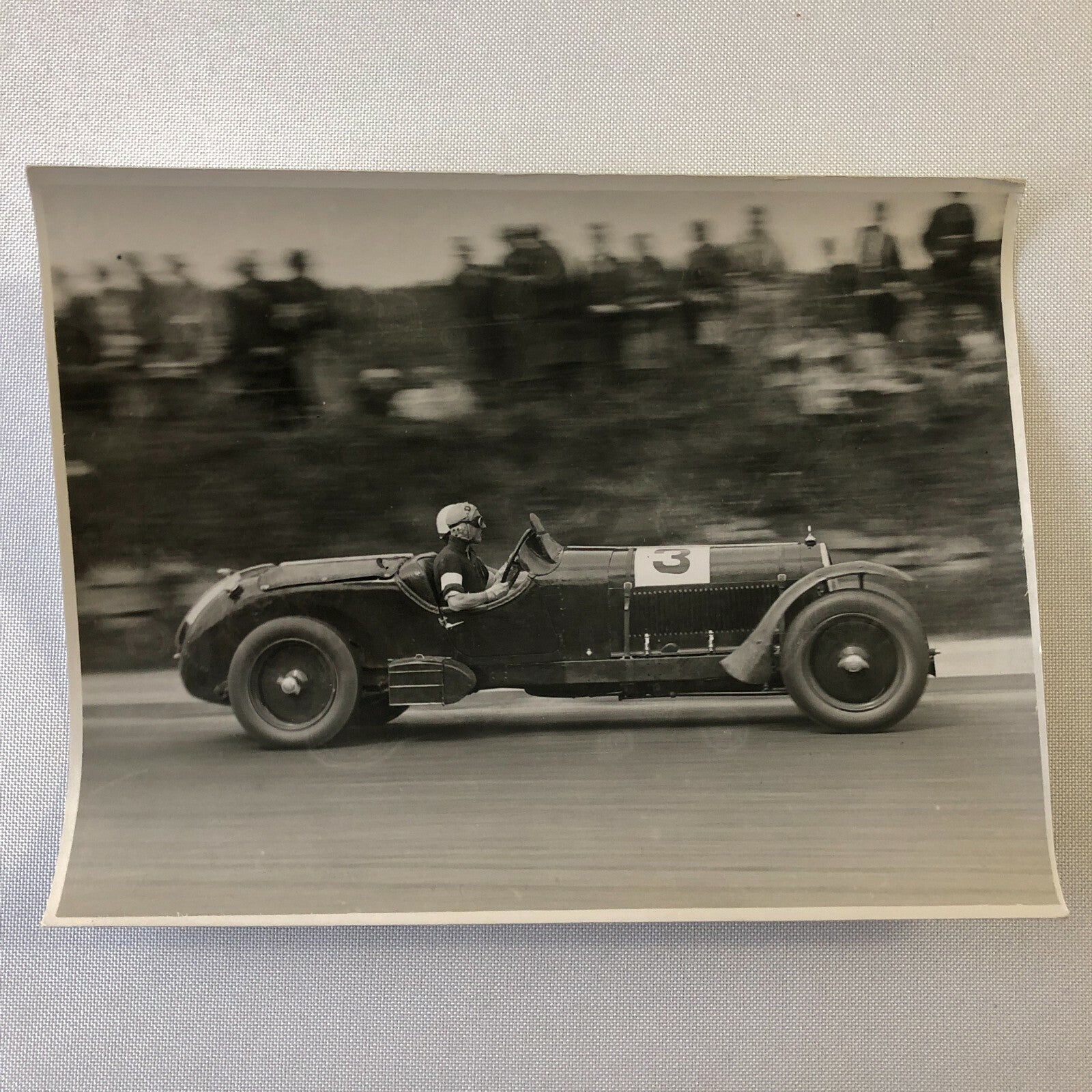 Vintage Racing Car Photo Photograph Print Automobile Motorsport Race
