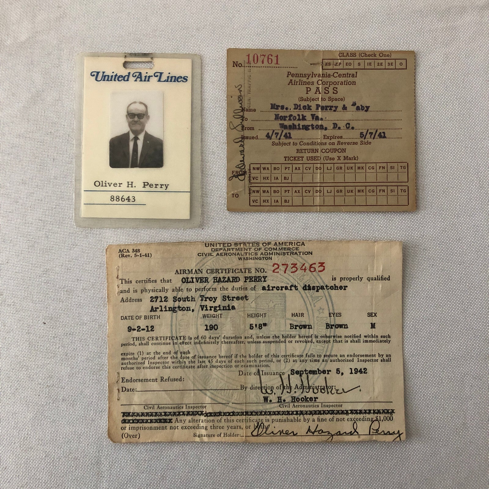United Airlines Dispatcher Aviation 40 Year Archive License Photographs Ephemera