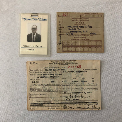 United Airlines Dispatcher Aviation 40 Year Archive License Photographs Ephemera
