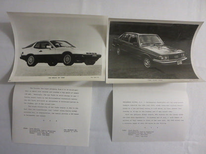 1980 Porsche & Audi Press Kit Brochure w/ Photos 911 928 924 Turbo 4000 5000 +