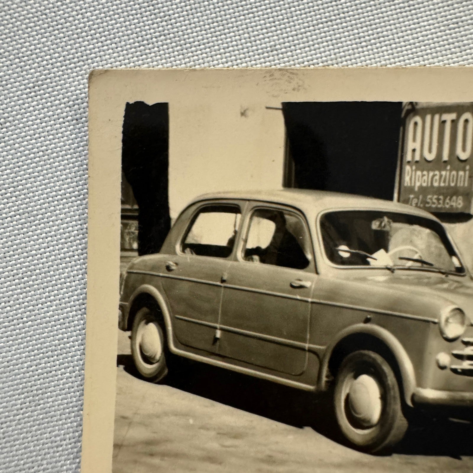 Vintage Photograph Photo Print Car Automobile European