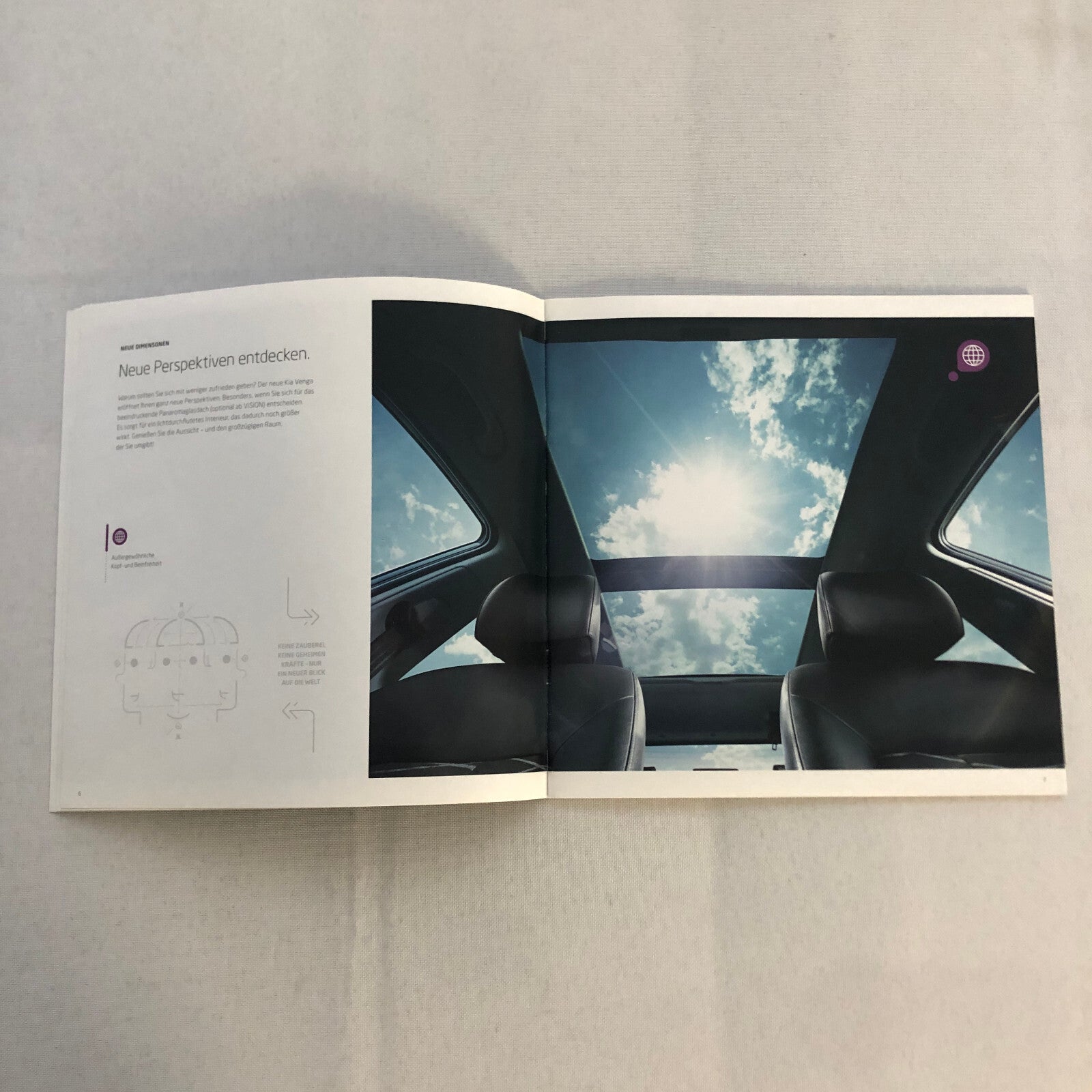 2011 Kia Venga Car Sales Brochure Catalog with Price List GERMAN Market