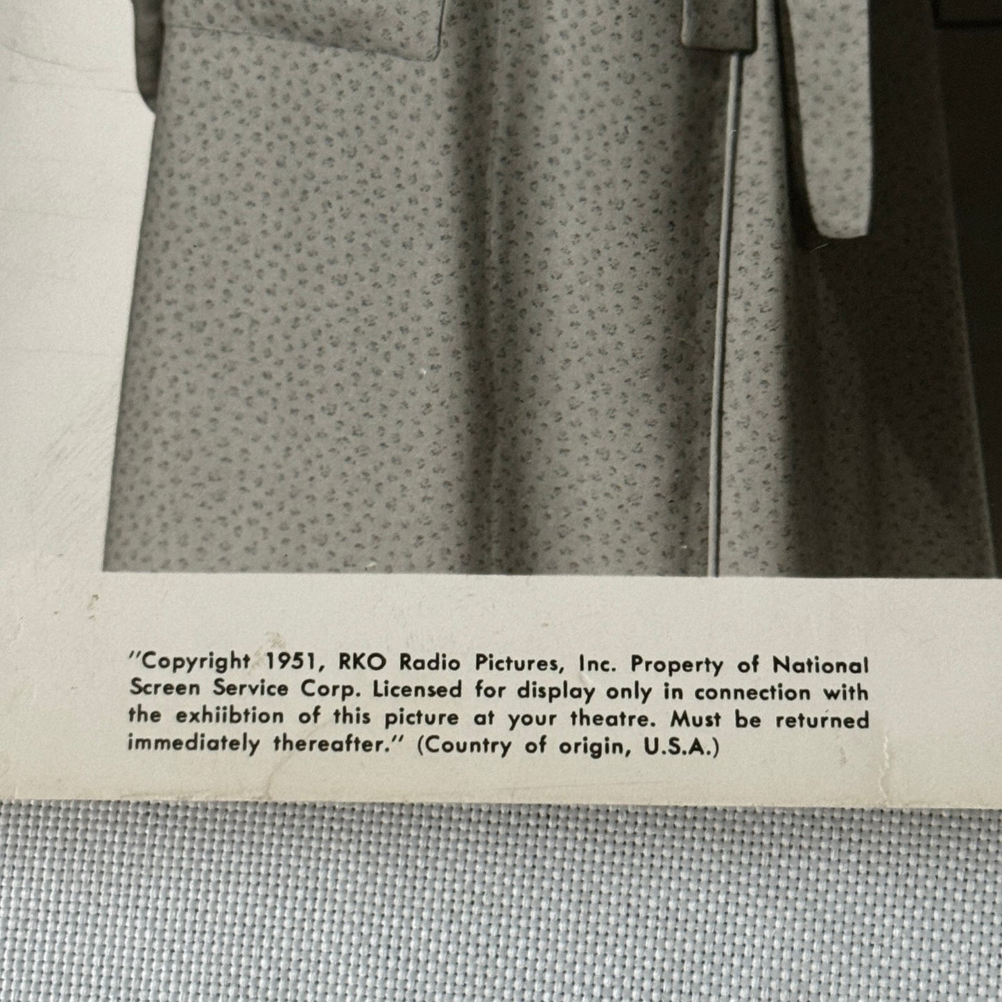 1951 Sealed Cargo Movie Film Press Photo Photograph Vintage