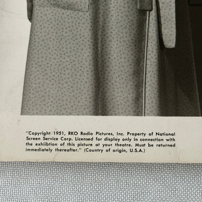 1951 Sealed Cargo Movie Film Press Photo Photograph Vintage